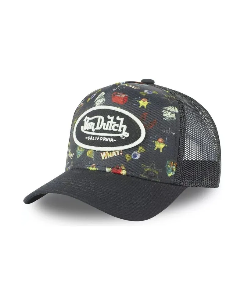 Gorra von dutch negra tat01 trucker cap