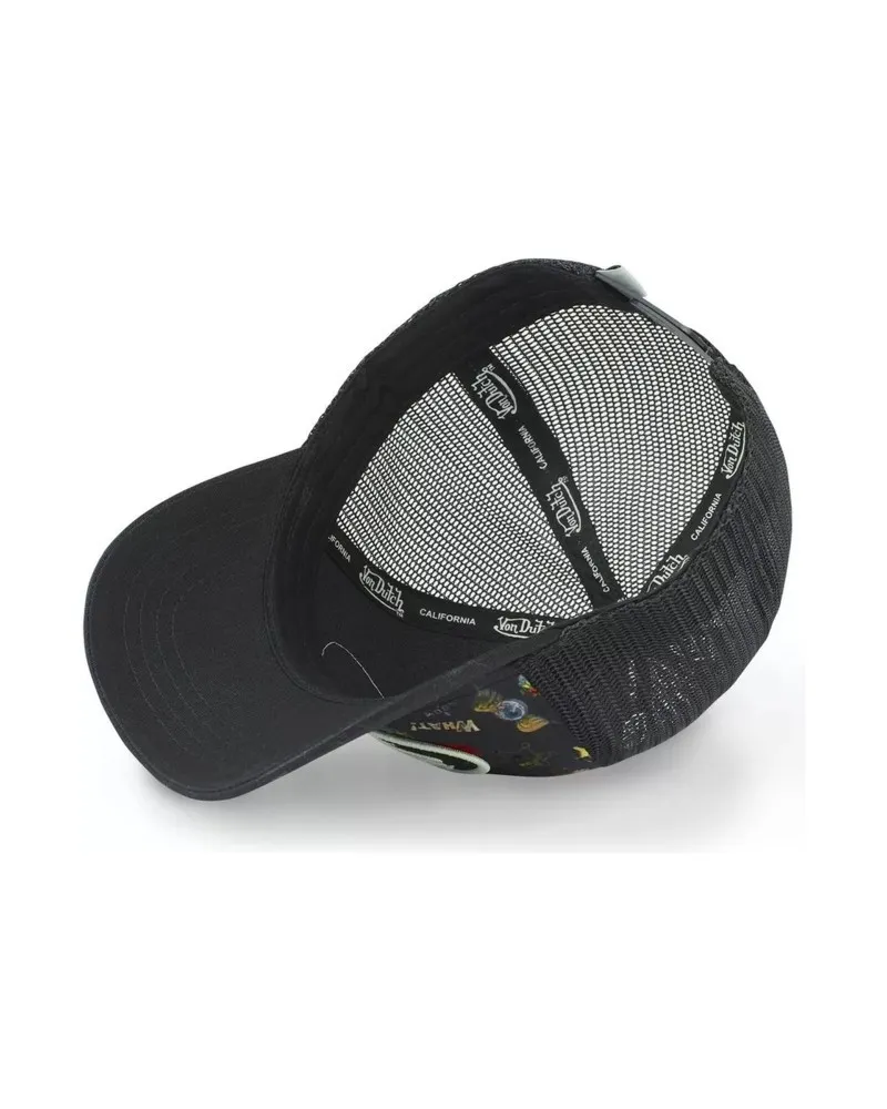 Gorra von dutch negra tat01 trucker cap