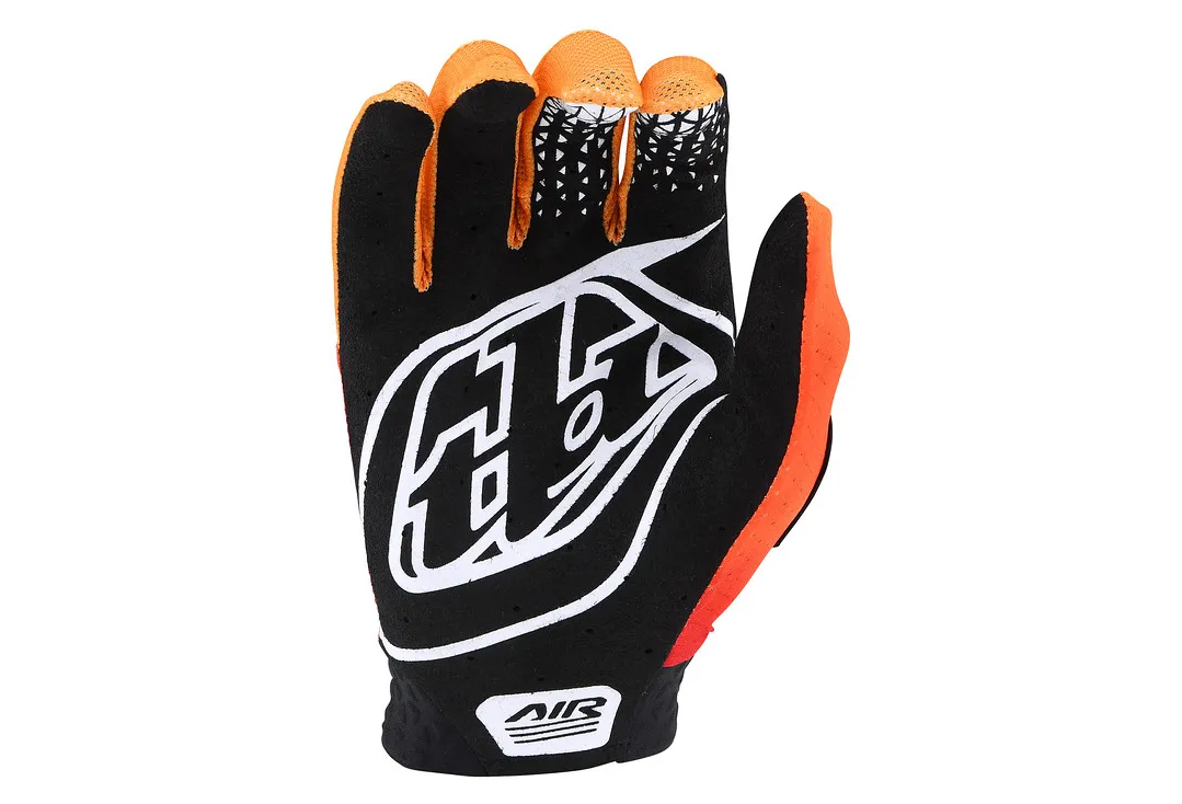 Guante Air Troy Lee Jet Fuel Negr-Rojo L