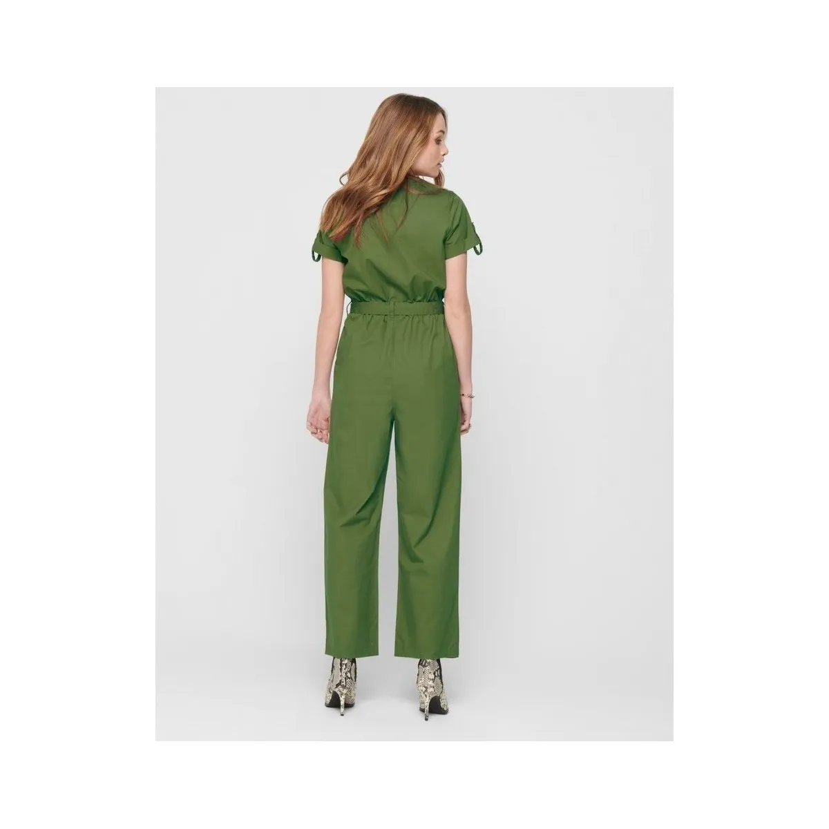 Helen Ancle Jumpsuit - Martini Olive