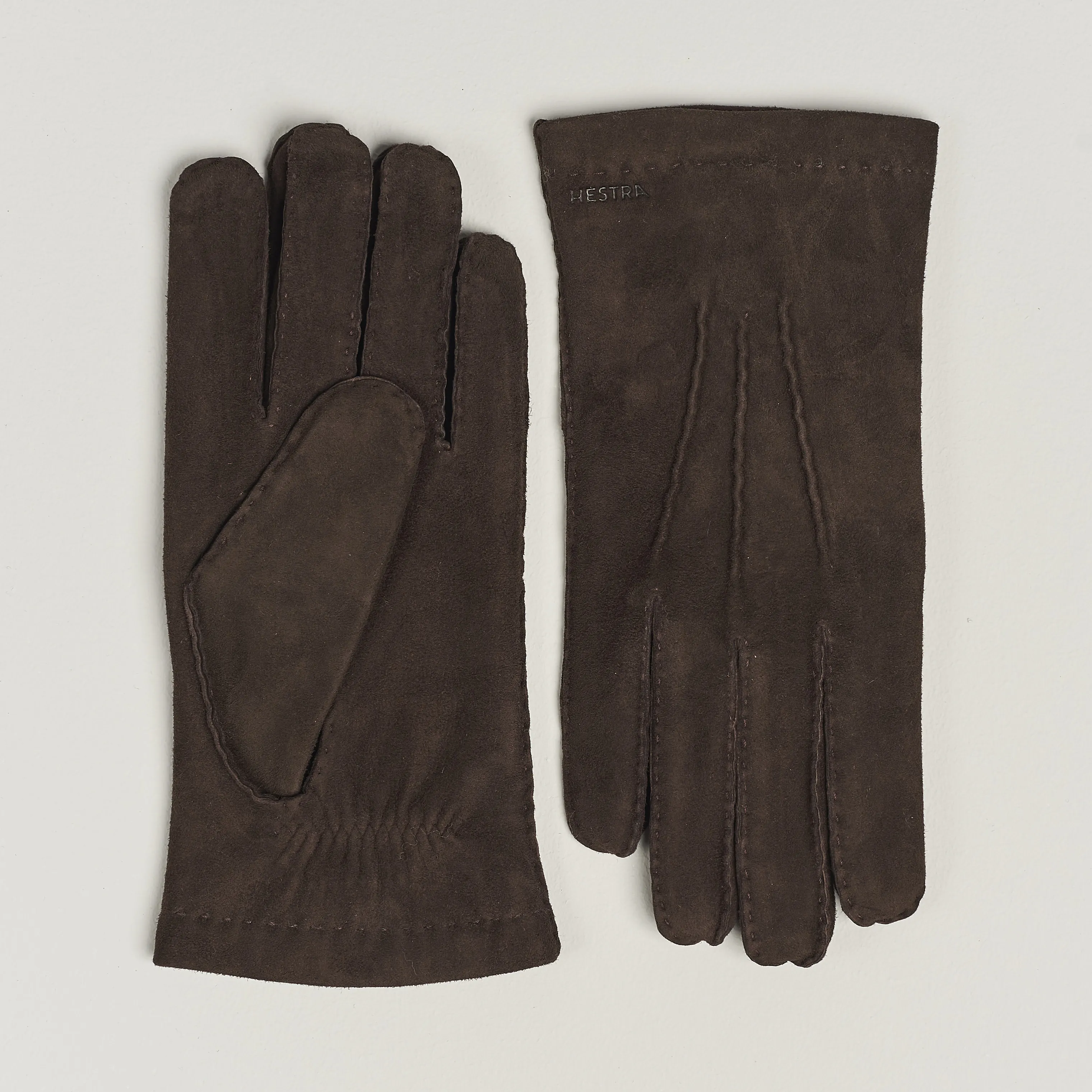 Hestra Arthur Wool Lined Suede Glove Espresso