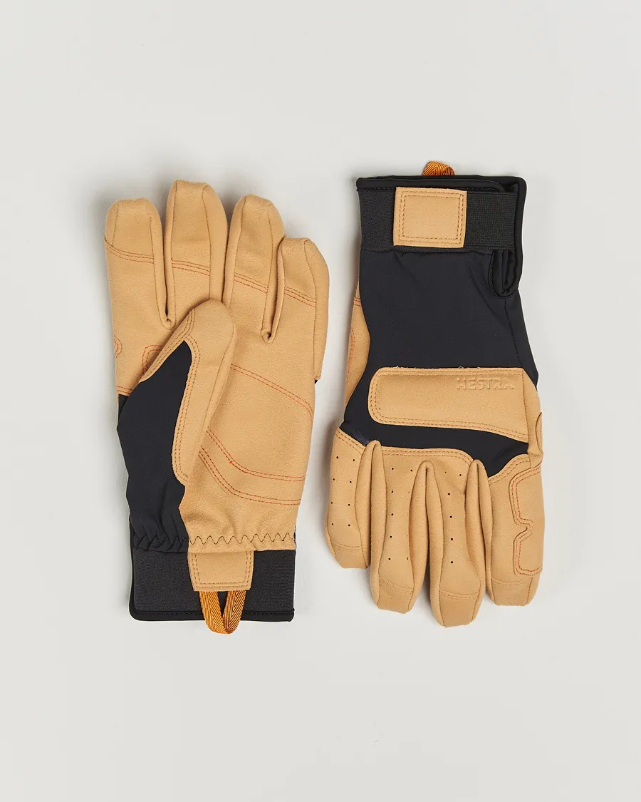 Hestra Climbers Duratan Long Glove Black/Tan