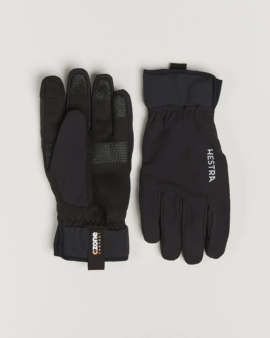 Hestra Czone Contact Glove Black