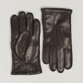 Hestra George Lambskin Hairsheep Glove Espresso