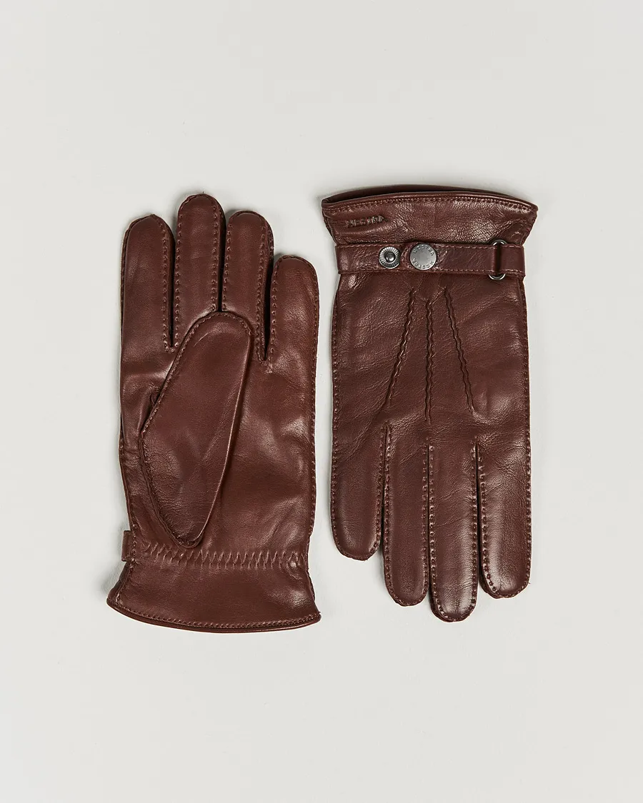 Hestra Jake Wool Lined Buckle Glove Chestnut