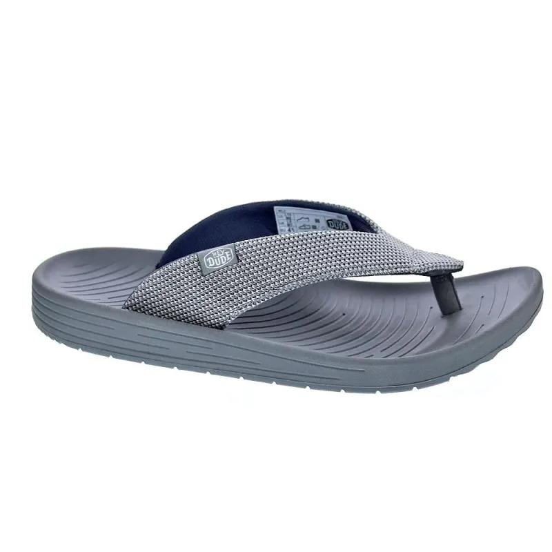 Hey Dude Sandalias Hombre Milo Gris