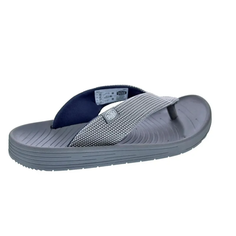 Hey Dude Sandalias Hombre Milo Gris