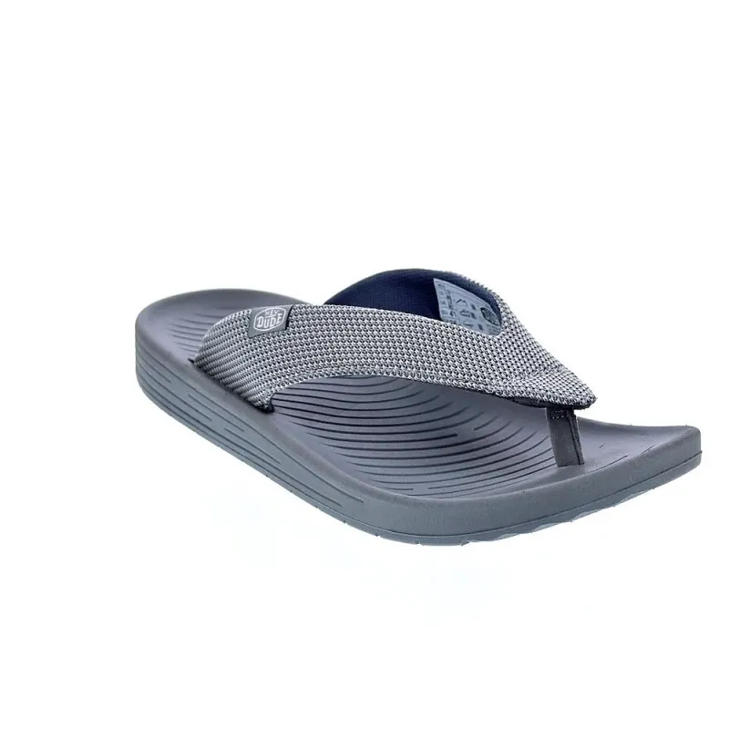 Hey Dude Sandalias Hombre Milo Gris