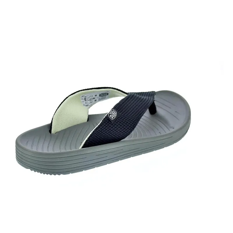 Hey Dude Sandalias Hombre Milo Negro