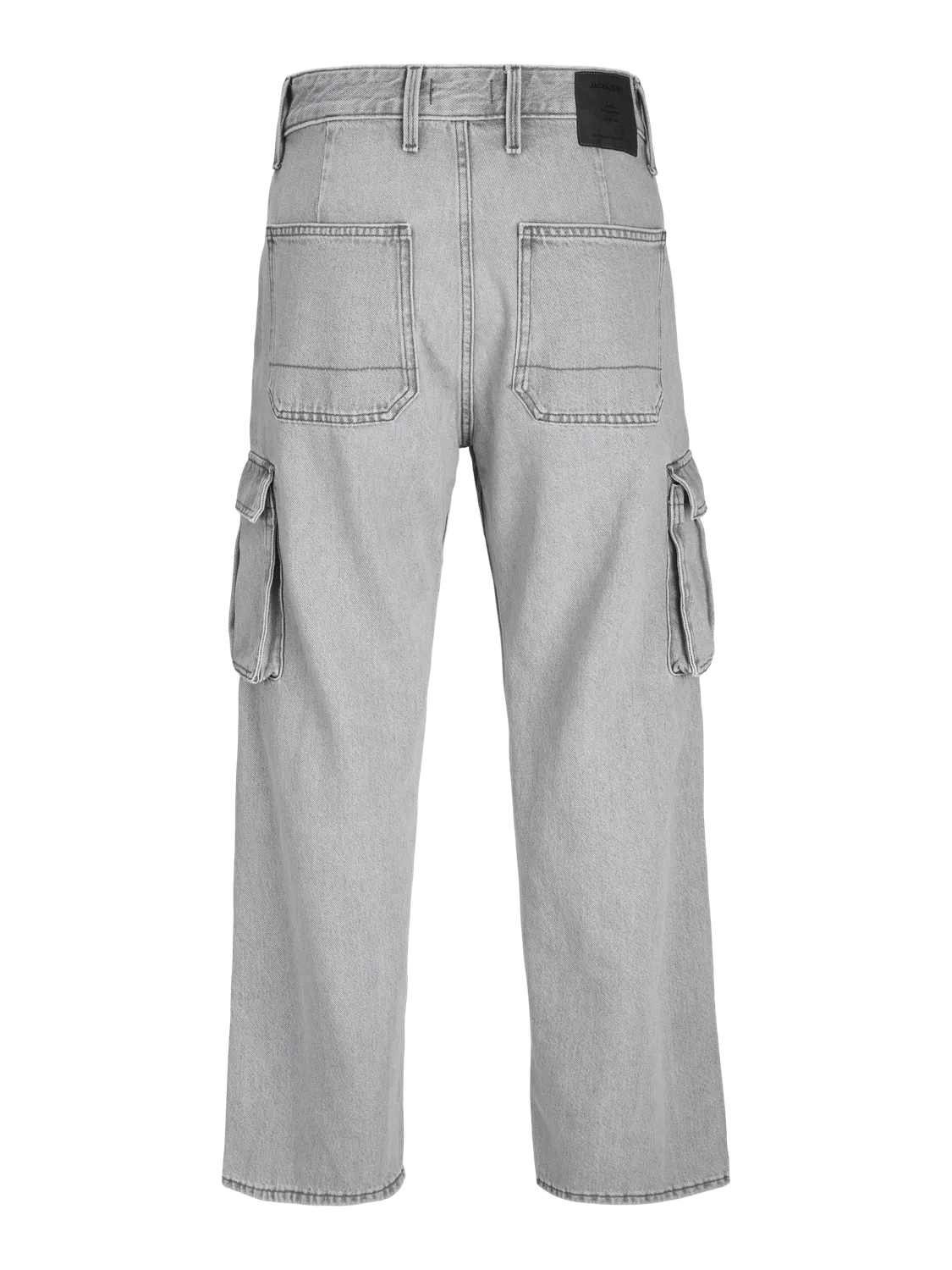 JJIALEX JJCARGO MF 313 Vaqueros de corte baggy | Gris intermedio | Jack & Jones®