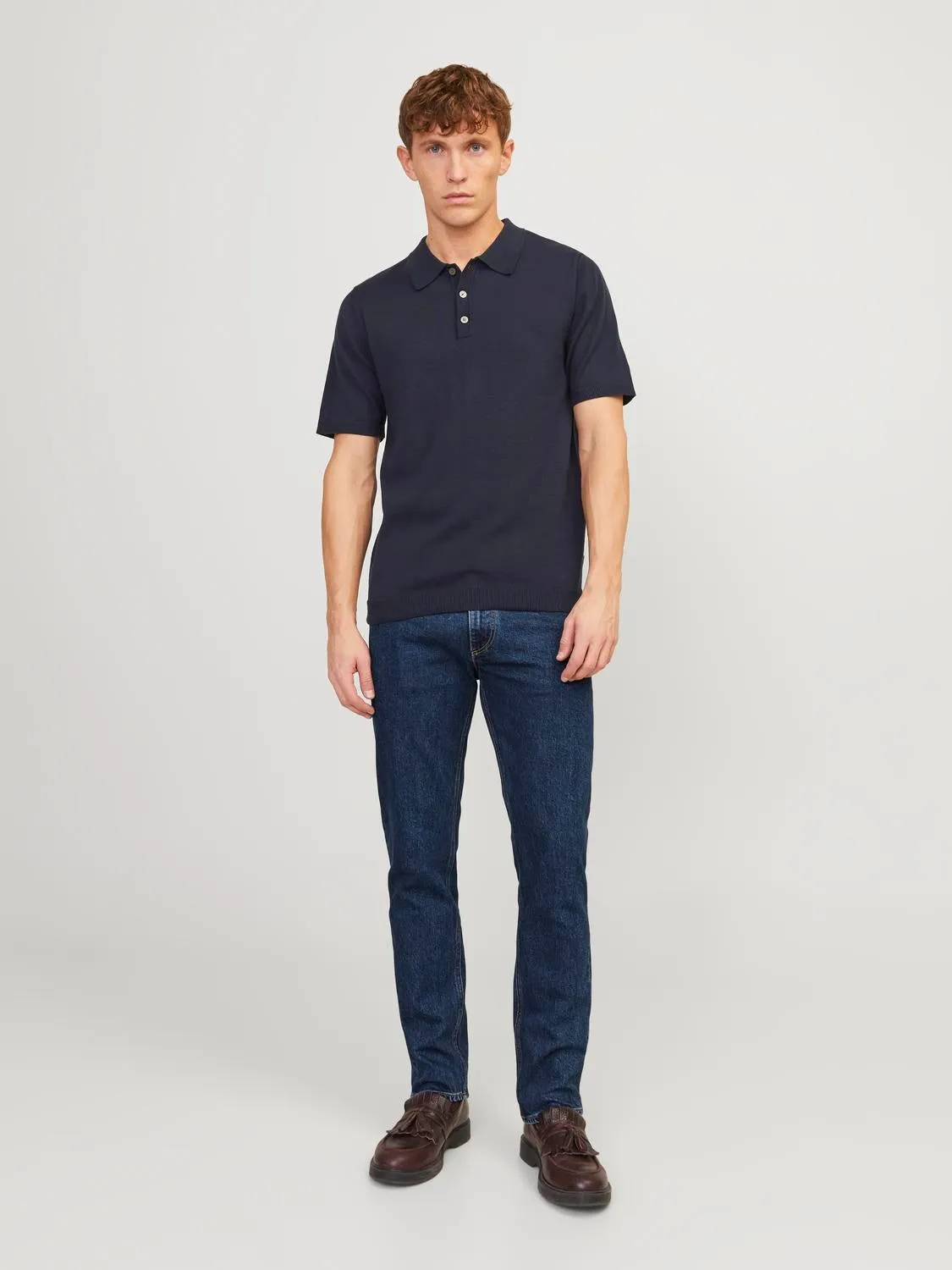 JJICLARK JJEVAN AM 595 Vaqueros Corte regular | Azul intermedio | Jack & Jones®