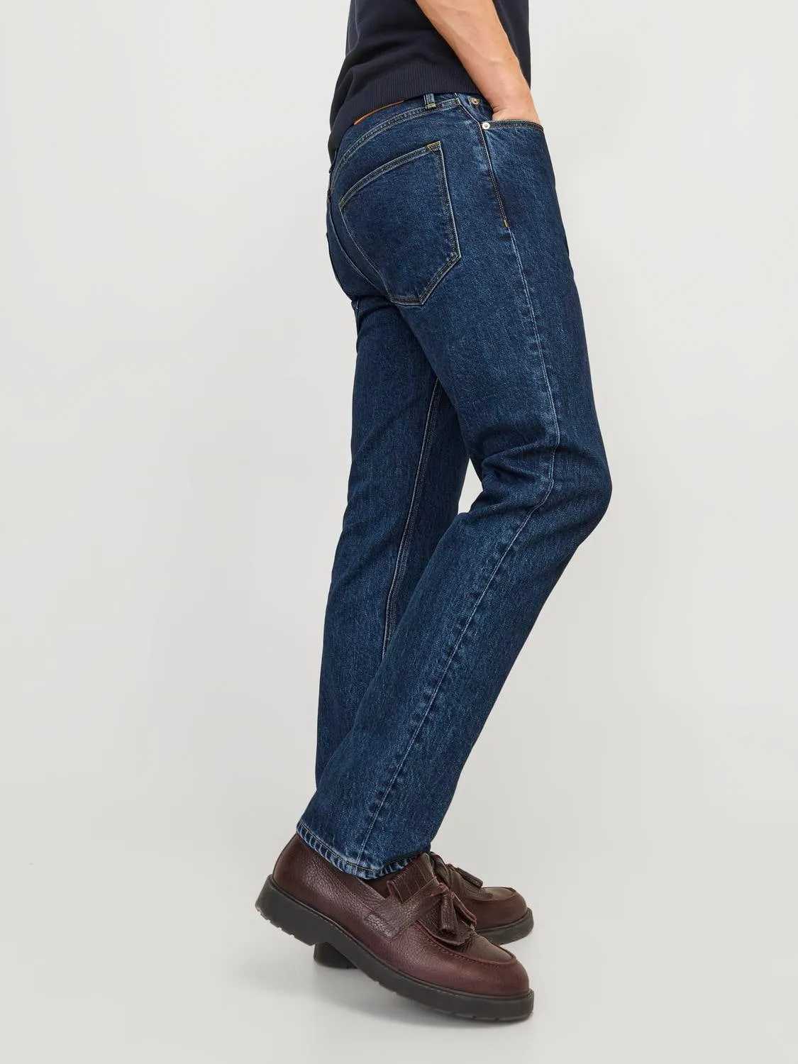 JJICLARK JJEVAN AM 595 Vaqueros Corte regular | Azul intermedio | Jack & Jones®