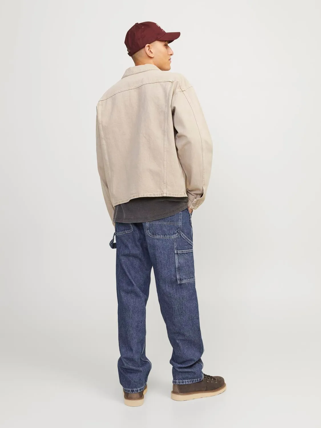 JJIEDDIE JJCARPENTER SBD 316 SN Vaqueros Corte loose | Azul intermedio | Jack & Jones®