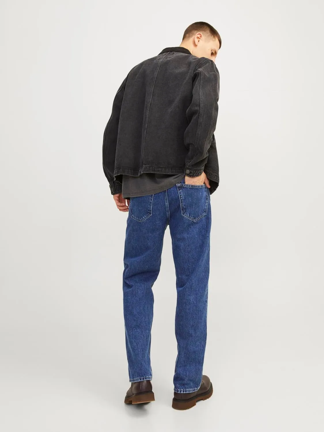 JJIEDDIE JJCOOPER AM 483 Vaqueros Corte loose | Azul intermedio | Jack & Jones®