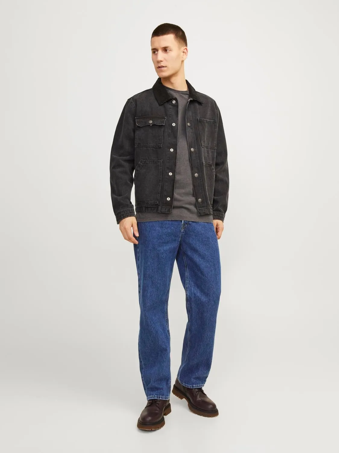 JJIEDDIE JJCOOPER AM 483 Vaqueros Corte loose | Azul intermedio | Jack & Jones®