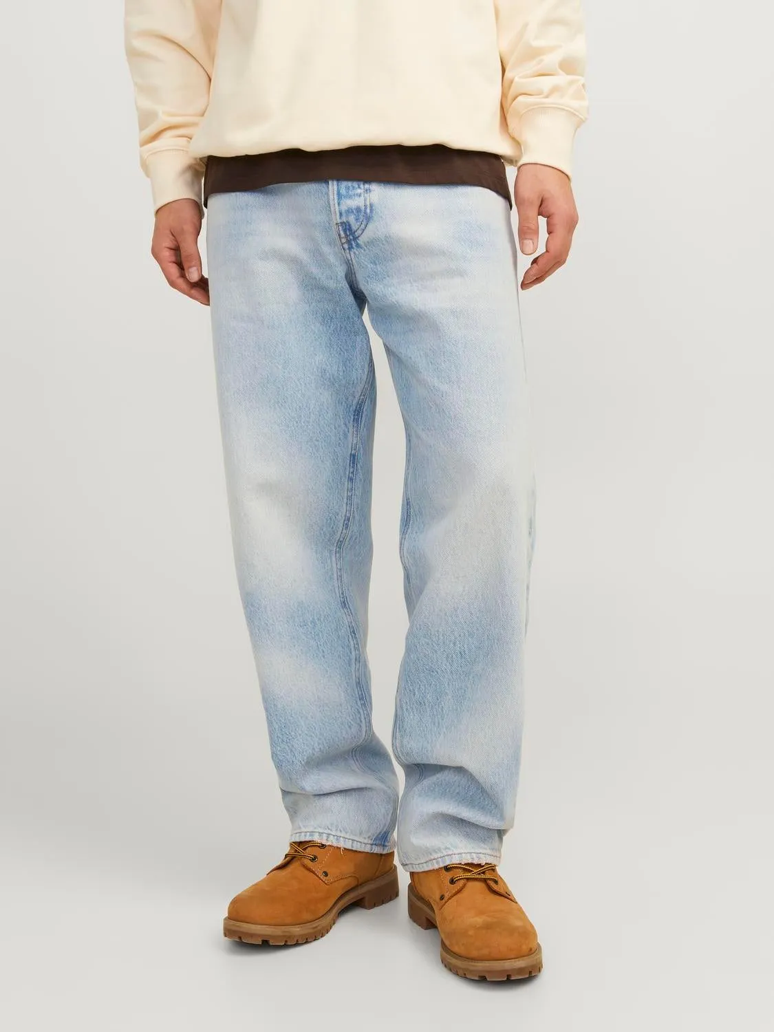 JJIEDDIE JJCOOPER SBD 799 EXP Vaqueros Corte loose | Azul intermedio | Jack & Jones®