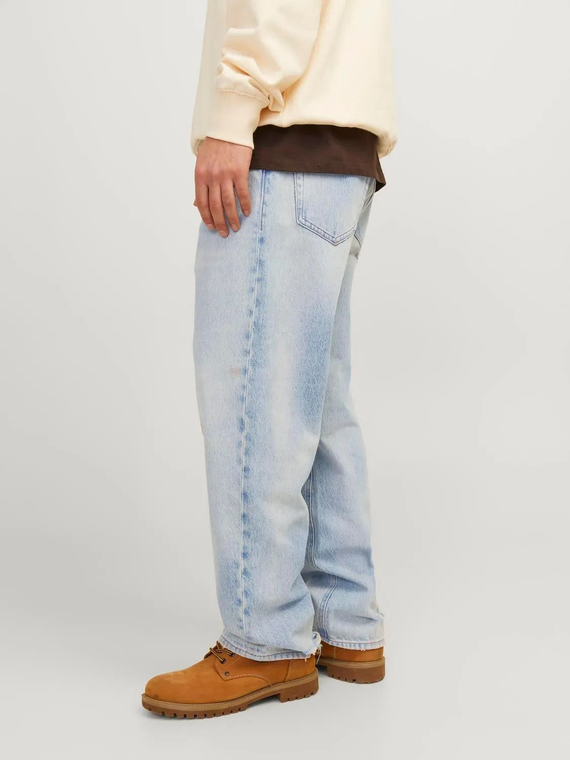 JJIEDDIE JJCOOPER SBD 799 EXP Vaqueros Corte loose | Azul intermedio | Jack & Jones®