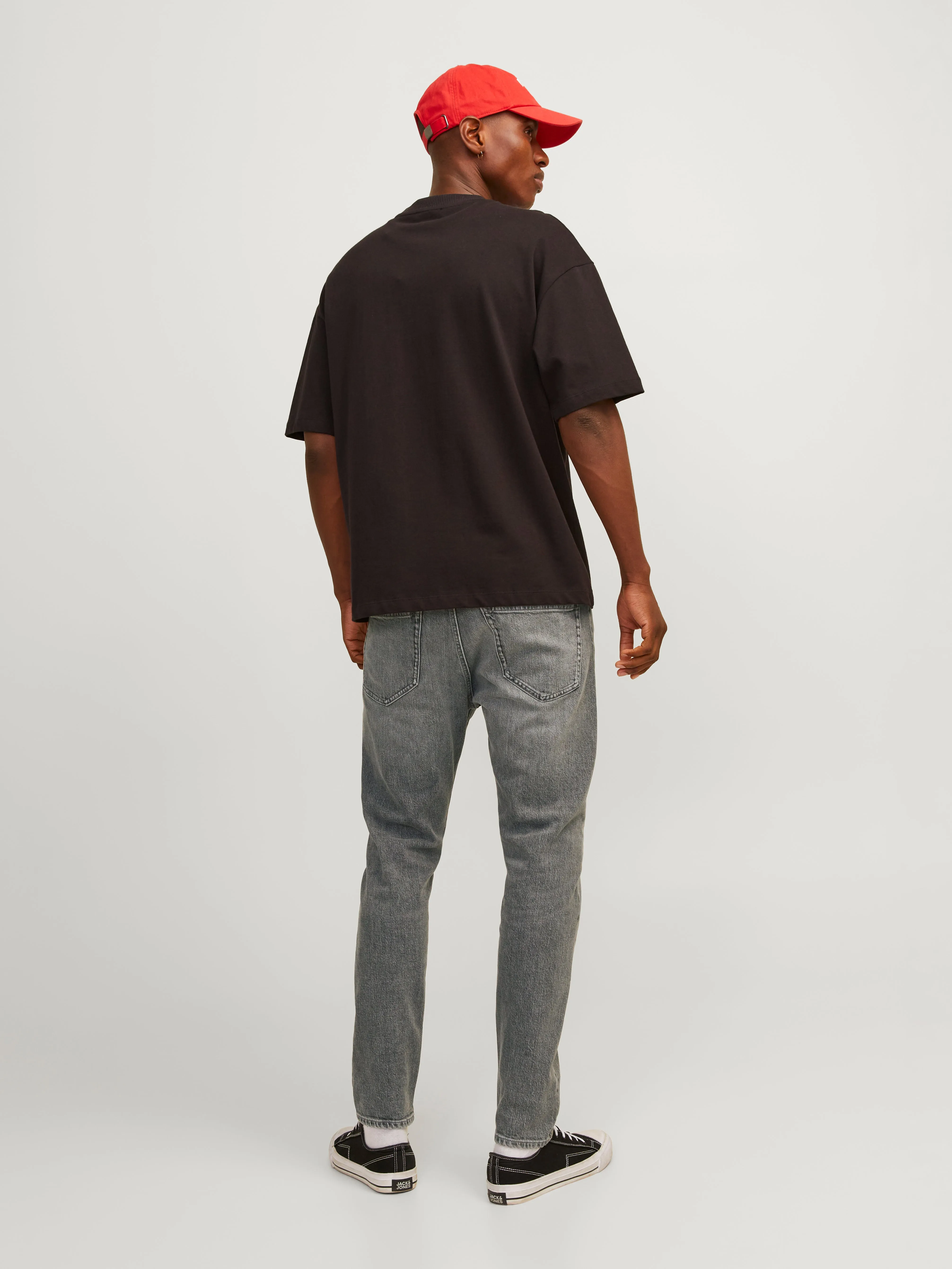 JJIERIK JJCOOPER SBD 512 W/O BREAKS Vaqueros de corte tapered | Gris intermedio | Jack & Jones®