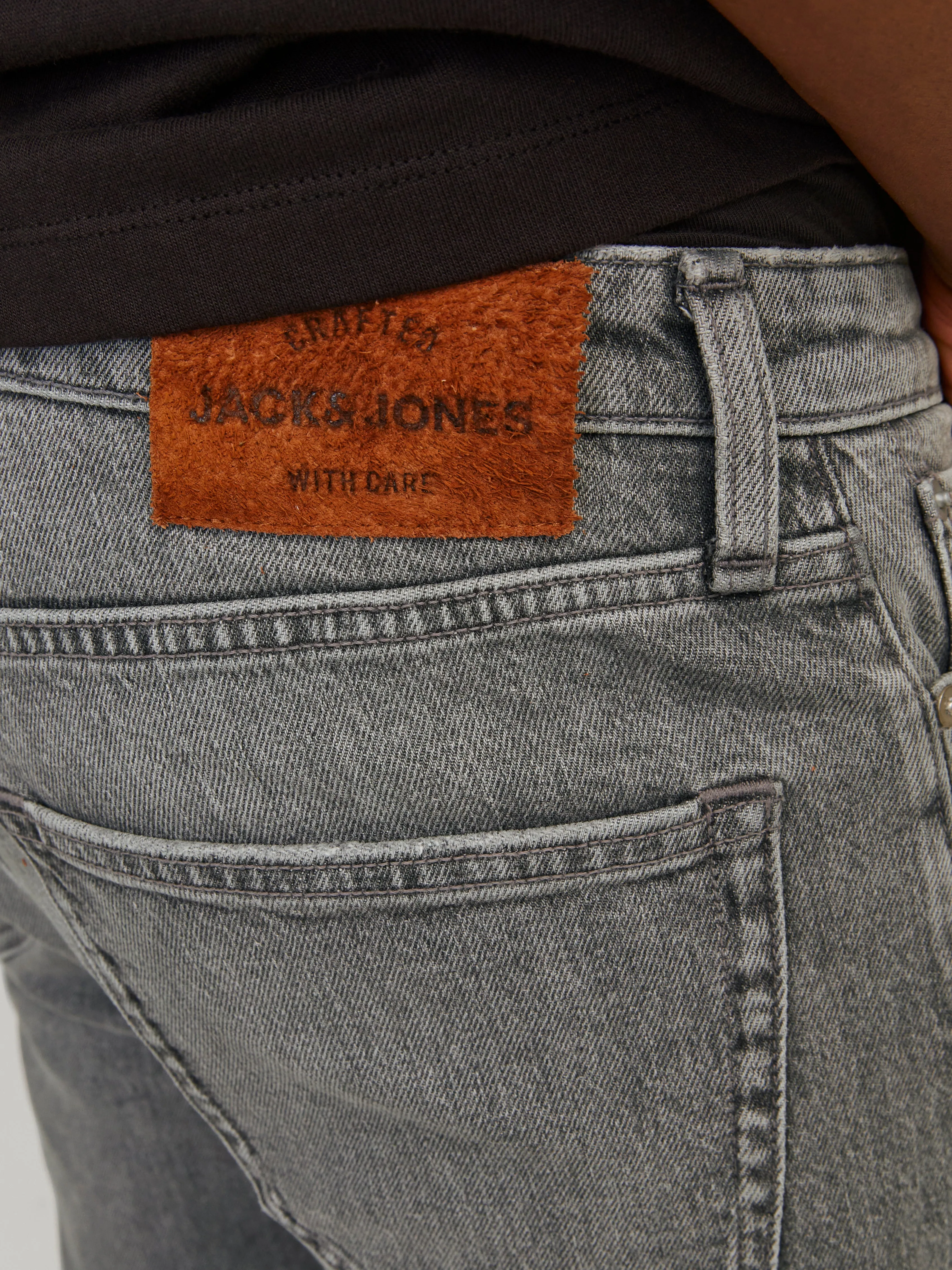 JJIERIK JJCOOPER SBD 512 W/O BREAKS Vaqueros de corte tapered | Gris intermedio | Jack & Jones®