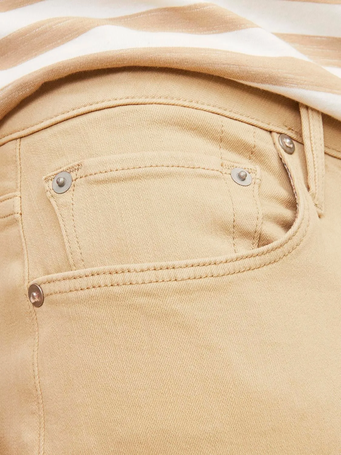 JJIGLENN JJEVAN CJ 977 SN Vaqueros de corte slim | Amarillo intermedio | Jack & Jones®