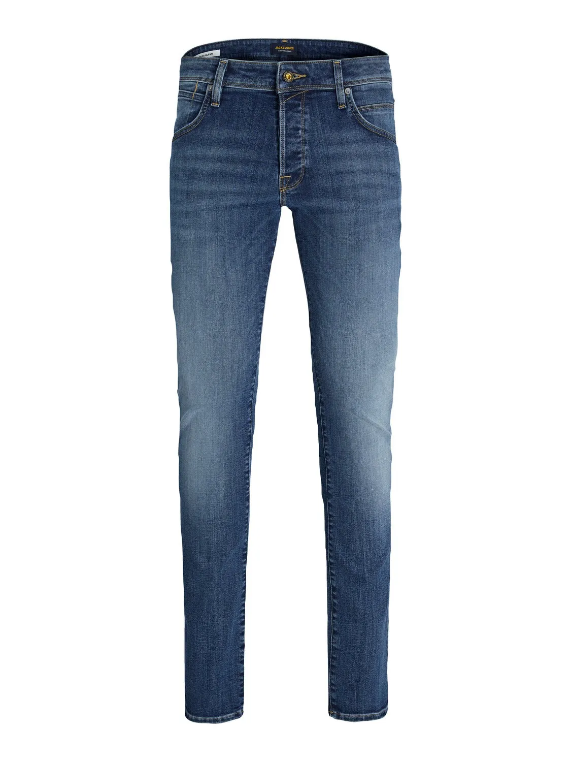 JJIGLENN JJFOX 50SPS CB 036 Vaqueros de corte slim | Azul intermedio | Jack & Jones®