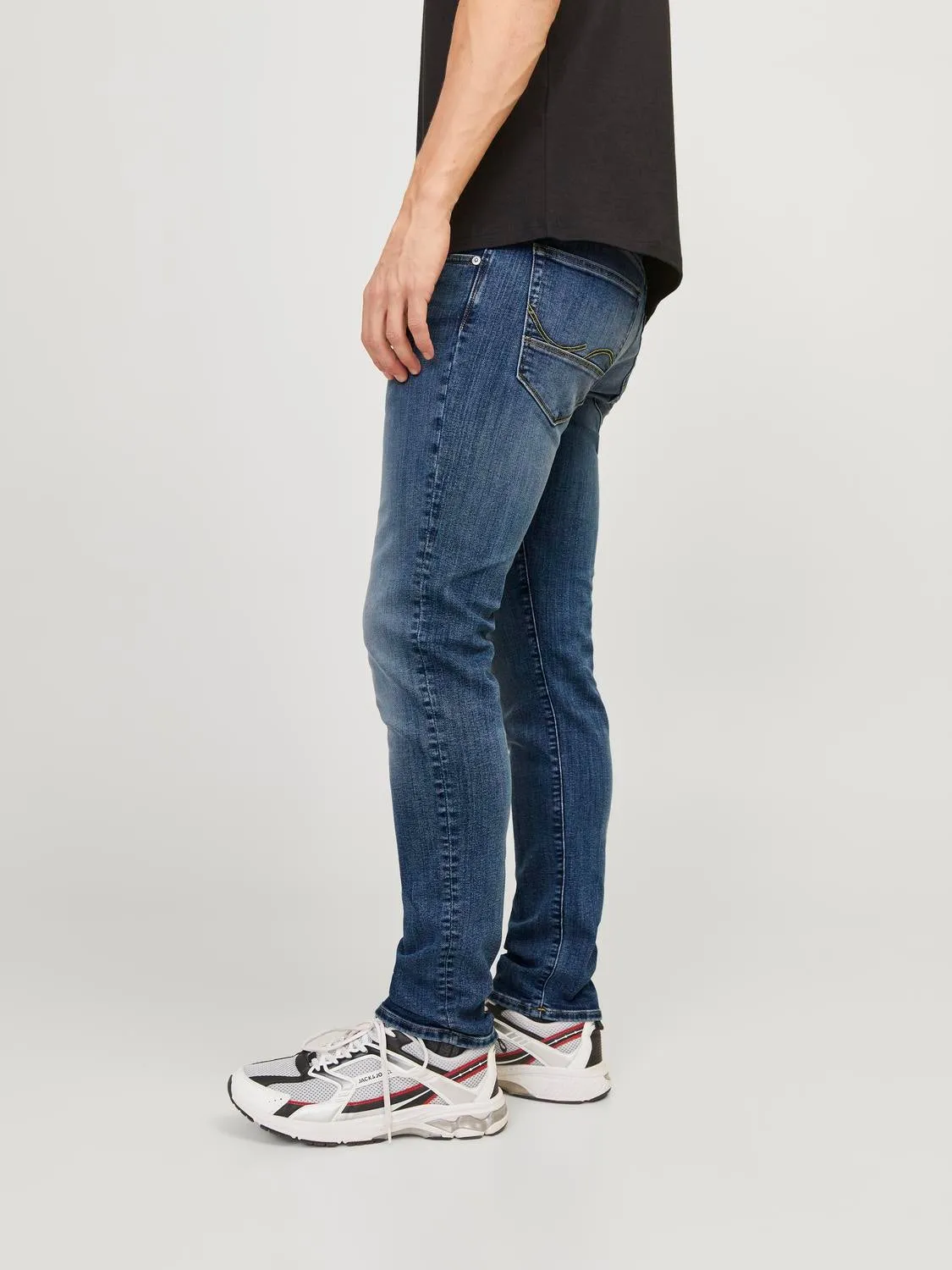 JJIGLENN JJFOX 50SPS CB 036 Vaqueros de corte slim | Azul intermedio | Jack & Jones®