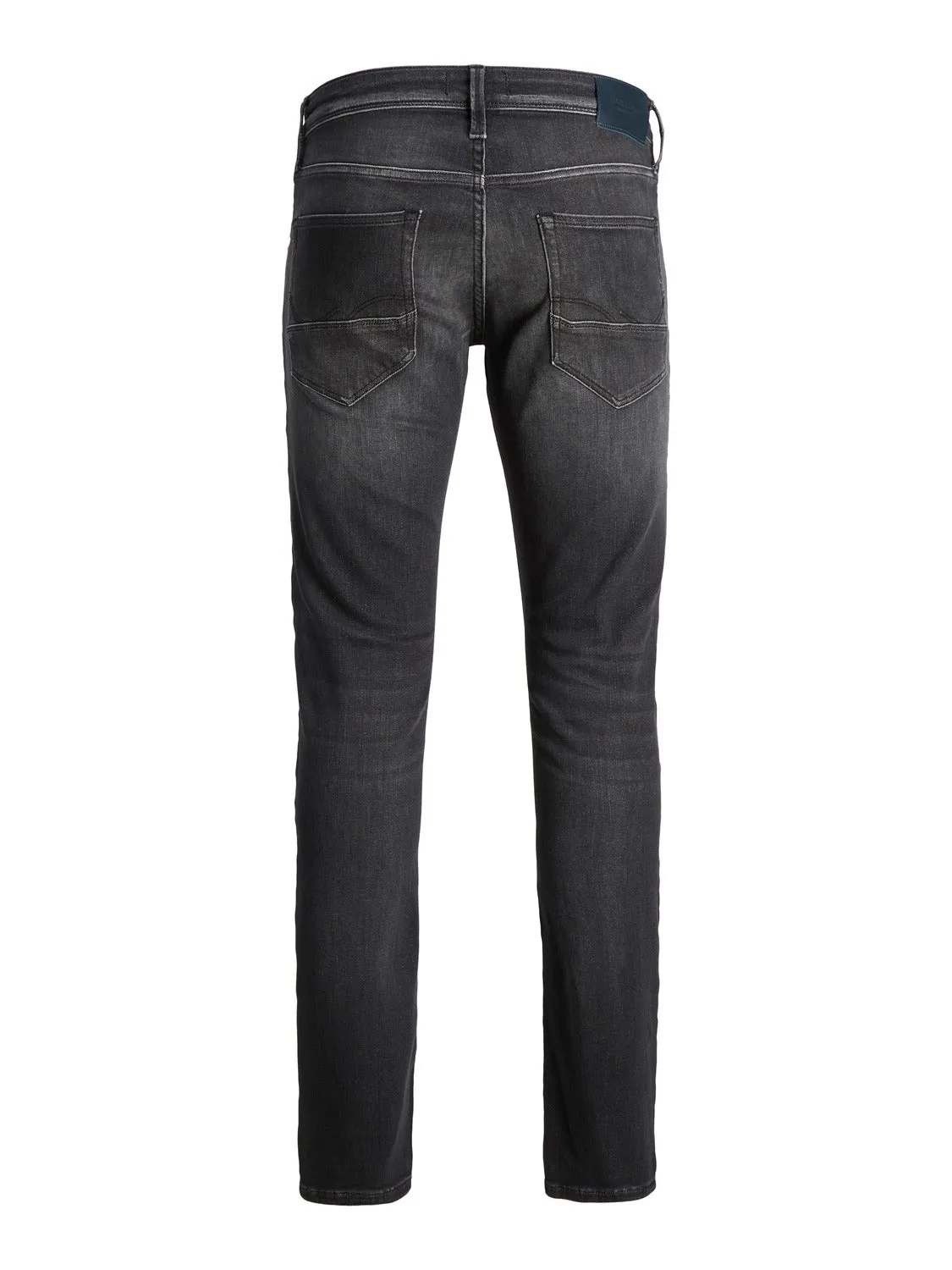 JJIGLENN JJFOX BL 655 Vaqueros de corte slim | Negro | Jack & Jones®