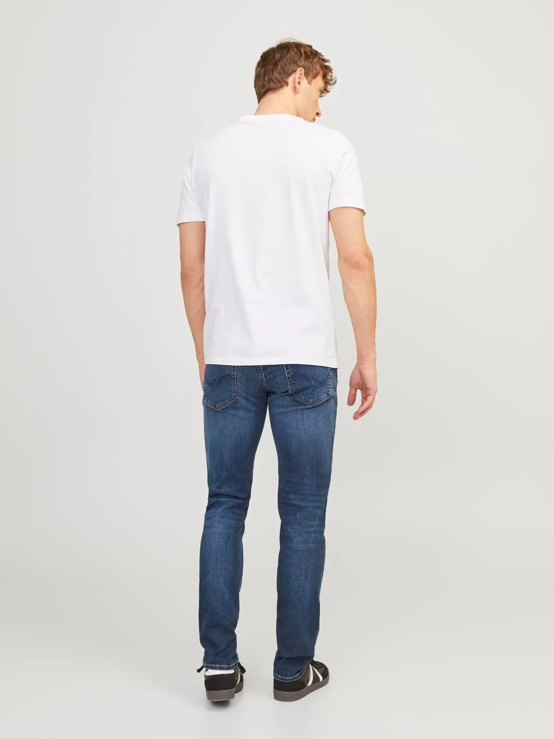 JJIGLENN JJICON JJ 057 50SPS Vaqueros de corte slim | Azul intermedio | Jack & Jones®