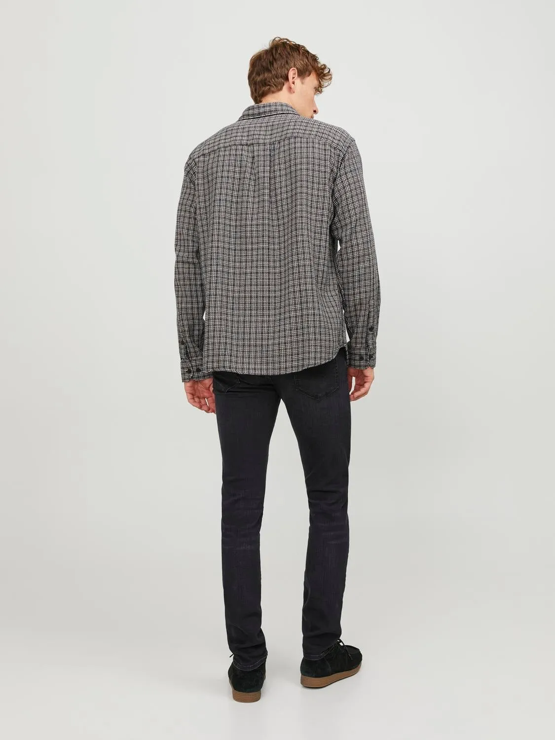 JJIGLENN JJICON JJ 557 50SPS Vaqueros de corte slim | Negro | Jack & Jones®