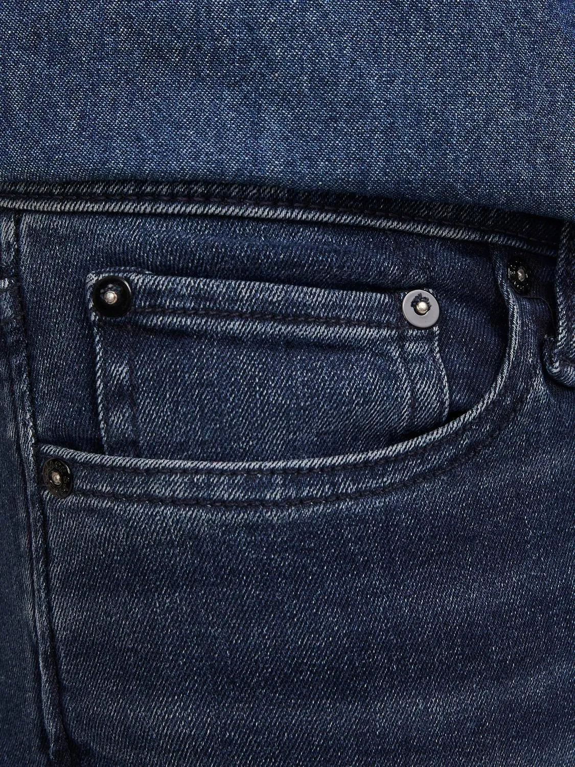 JJIGLENN JJORIGINAL AM 812 Vaqueros de corte slim | Azul intermedio | Jack & Jones®