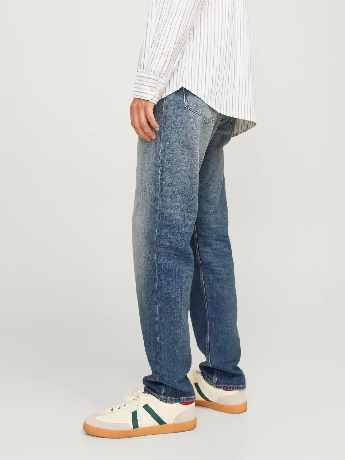 JJIMIKE JJCOOPER CJ 189 SN Vaqueros de corte tapered | Azul intermedio | Jack & Jones®