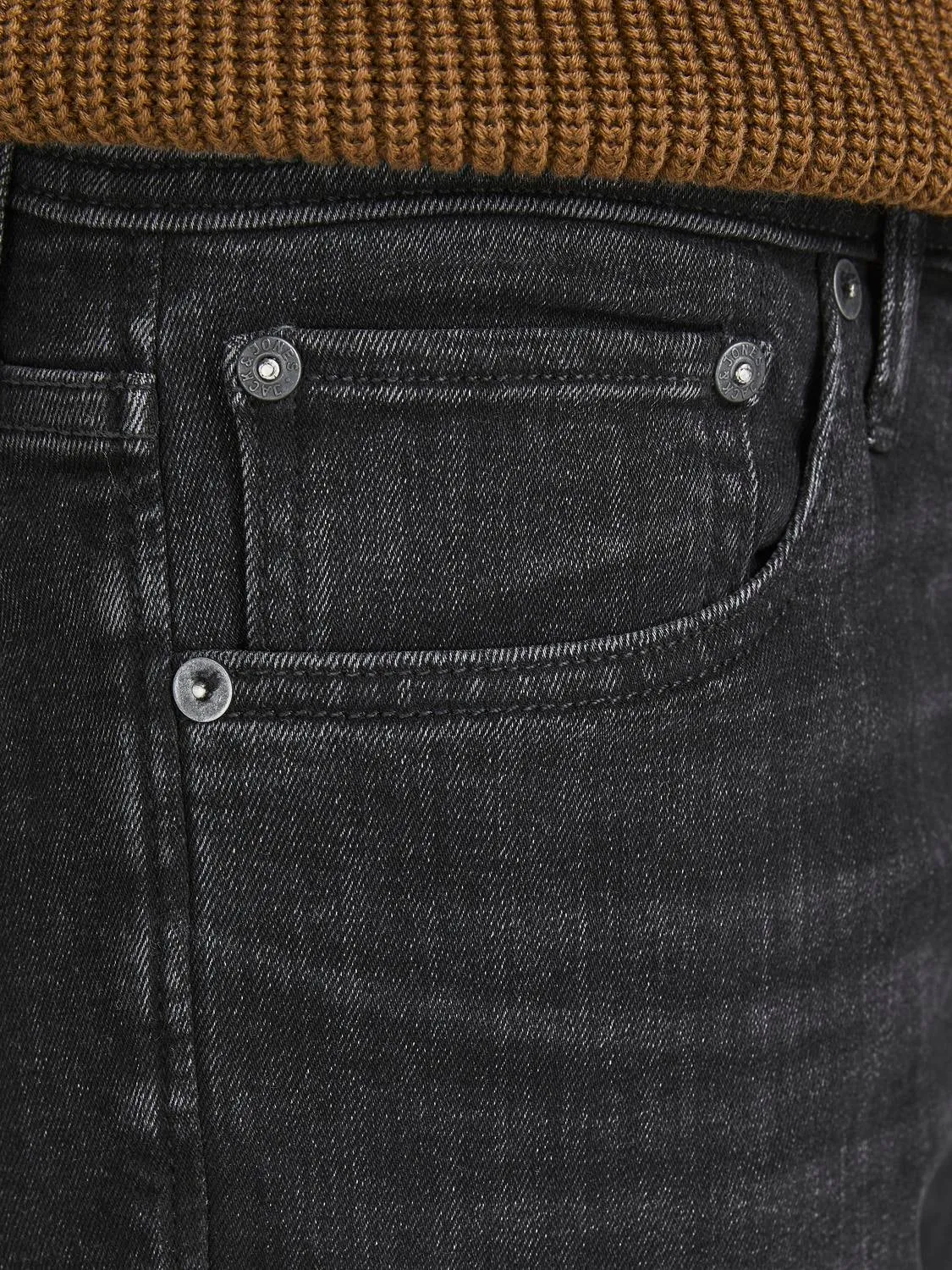 JJIMIKE JJORIGINAL AM 809 Vaqueros de corte tapered | Negro | Jack & Jones®