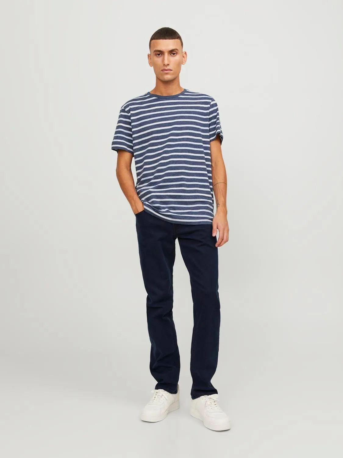 JJIMIKE JJORIGINAL RA 591 EXP Vaqueros de corte tapered | Azul intermedio | Jack & Jones®