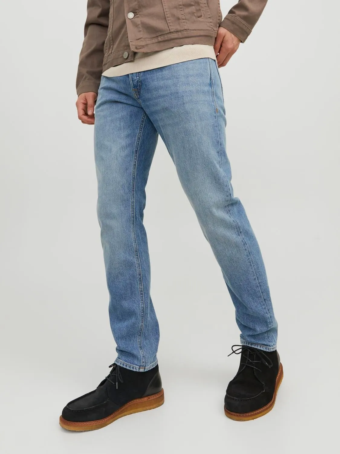 JJIMIKE JJORIGINAL SBD 555 Vaqueros de corte tapered | Azul intermedio | Jack & Jones®