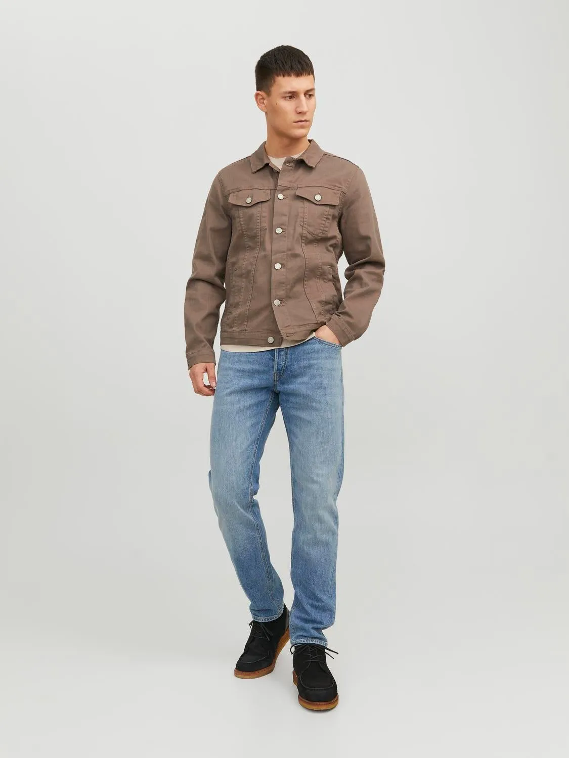 JJIMIKE JJORIGINAL SBD 555 Vaqueros de corte tapered | Azul intermedio | Jack & Jones®