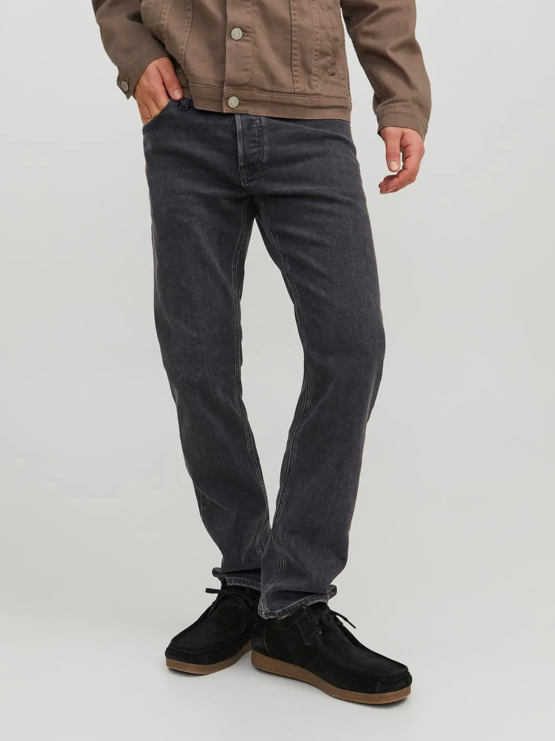 JJIMIKE JJORIIGINAL AM 389 Vaqueros de corte tapered | Negro | Jack & Jones®