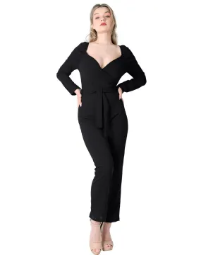 Jumpsuit Mujer Formal Negro Stfashion 52404815