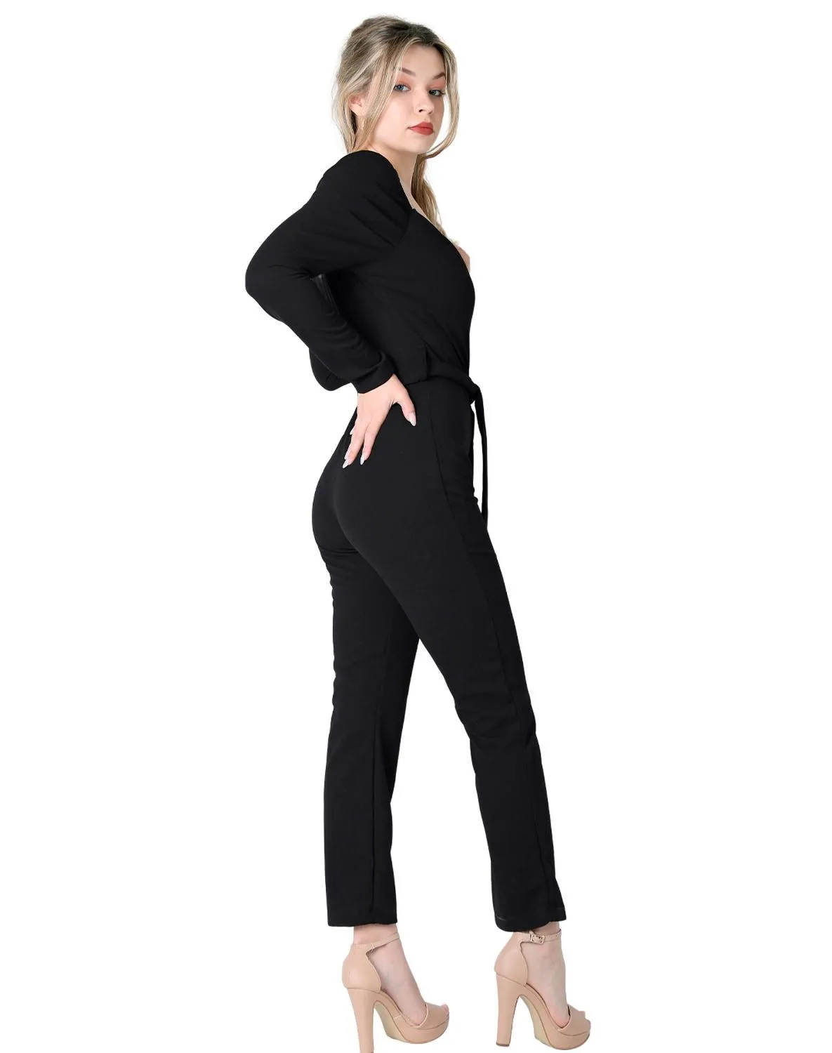 Jumpsuit Mujer Formal Negro Stfashion 52404815