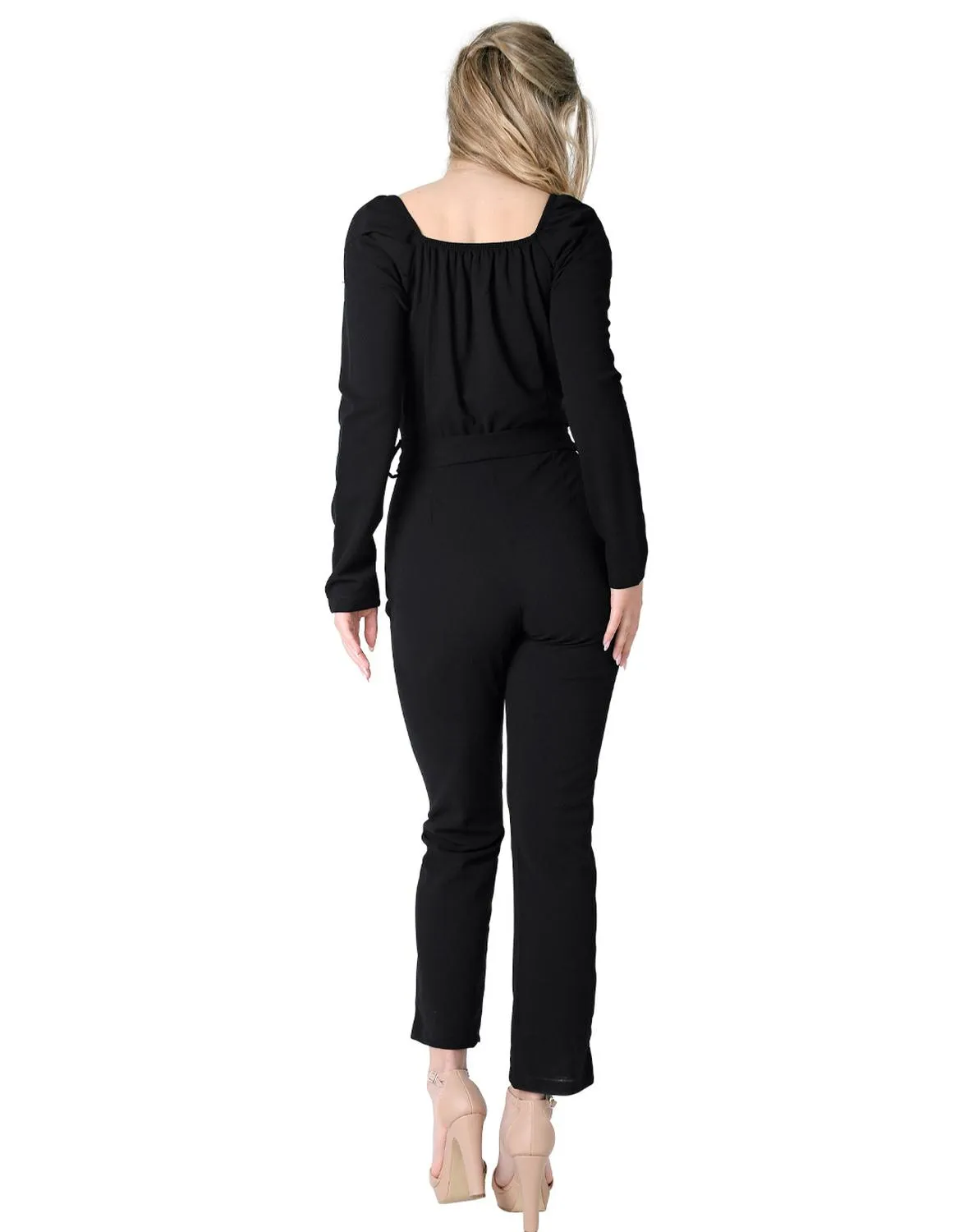 Jumpsuit Mujer Formal Negro Stfashion 52404815