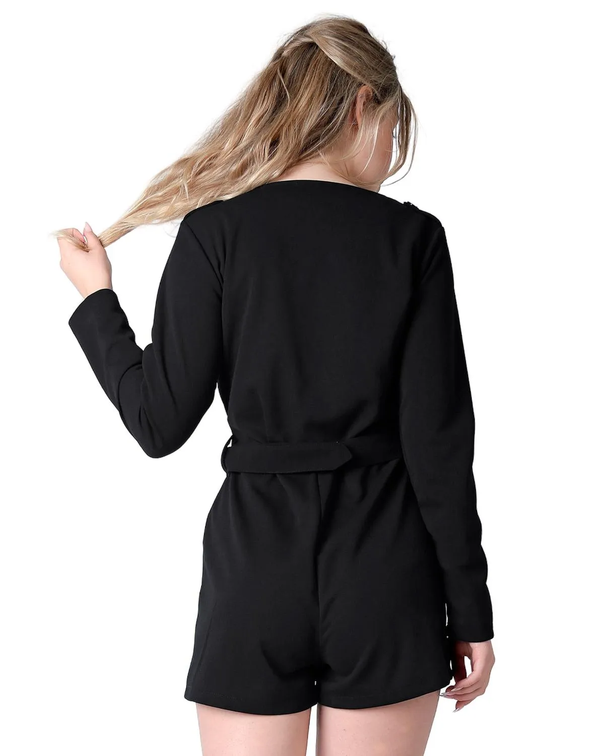 Jumpsuit Mujer Formal Negro Stfashion 79304808