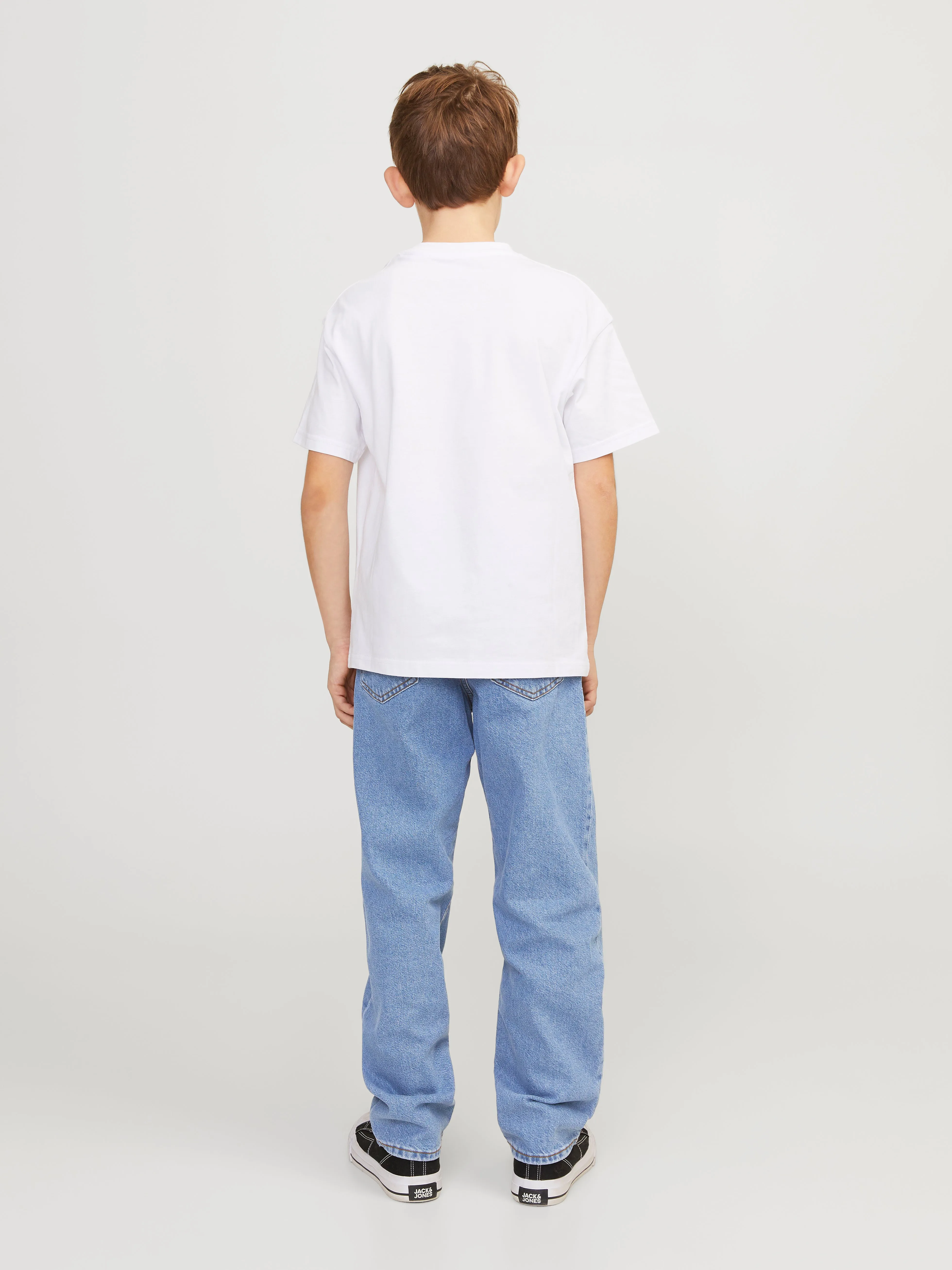 JWCHRIS JJIORIGINAL SQ 951 Vaqueros de corte holgado Junior | Azul intermedio | Jack & Jones®