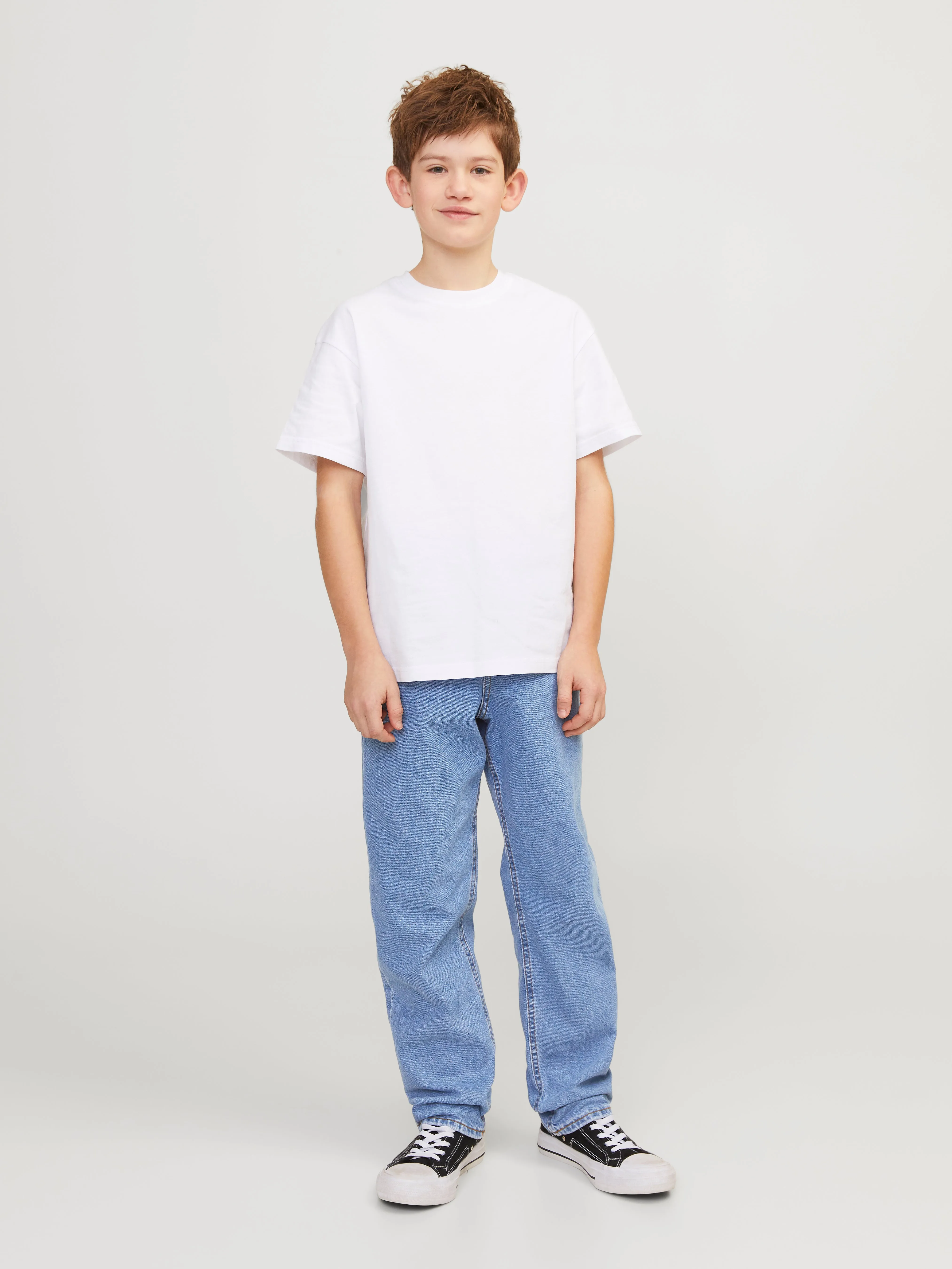 JWCHRIS JJIORIGINAL SQ 951 Vaqueros de corte holgado Junior | Azul intermedio | Jack & Jones®