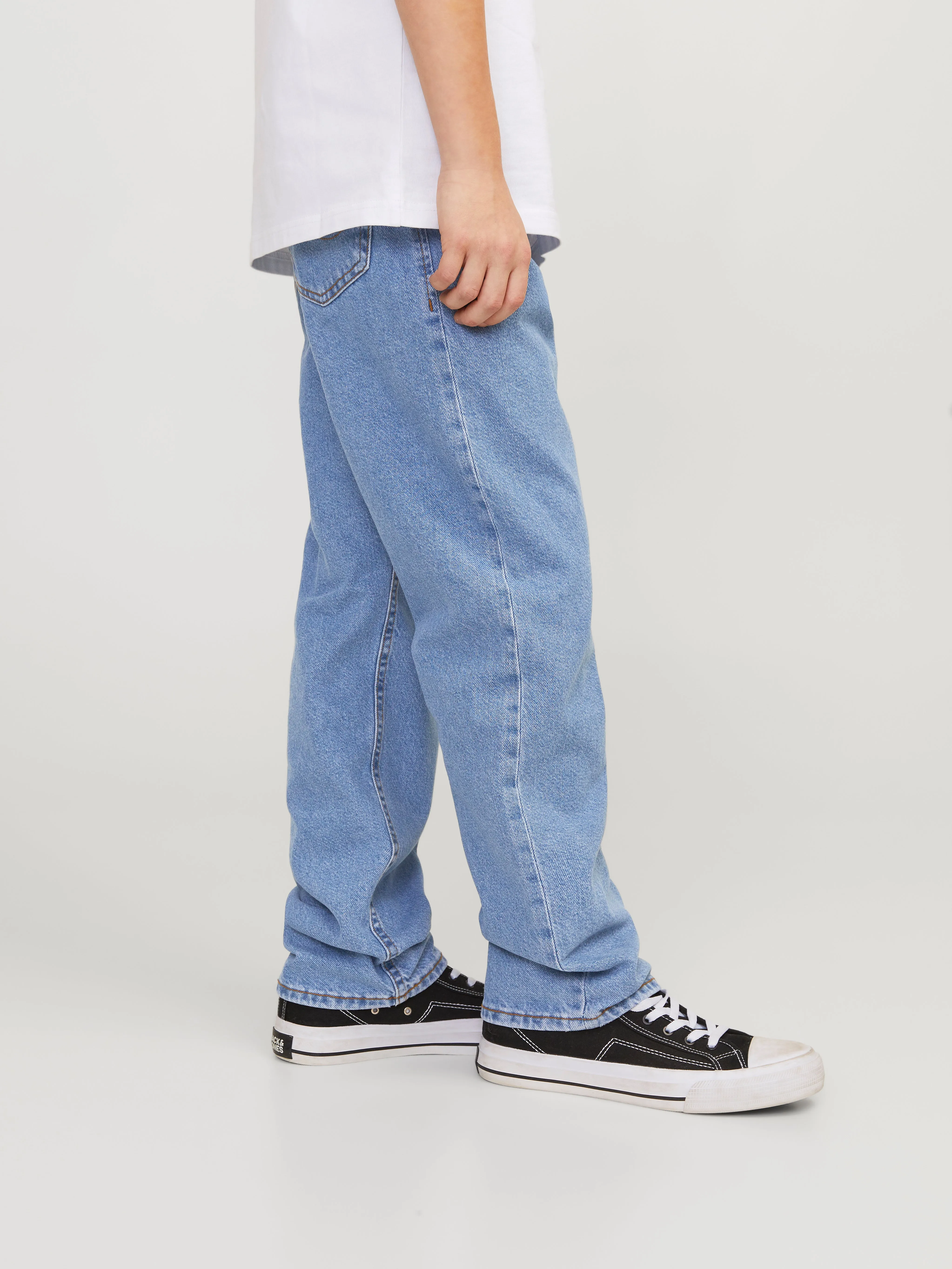 JWCHRIS JJIORIGINAL SQ 951 Vaqueros de corte holgado Junior | Azul intermedio | Jack & Jones®