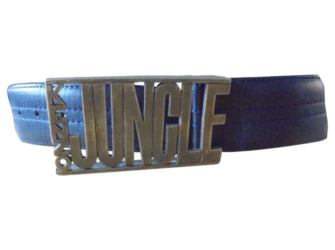 KENZO BELT JUNGLE LOOP Azul marino 