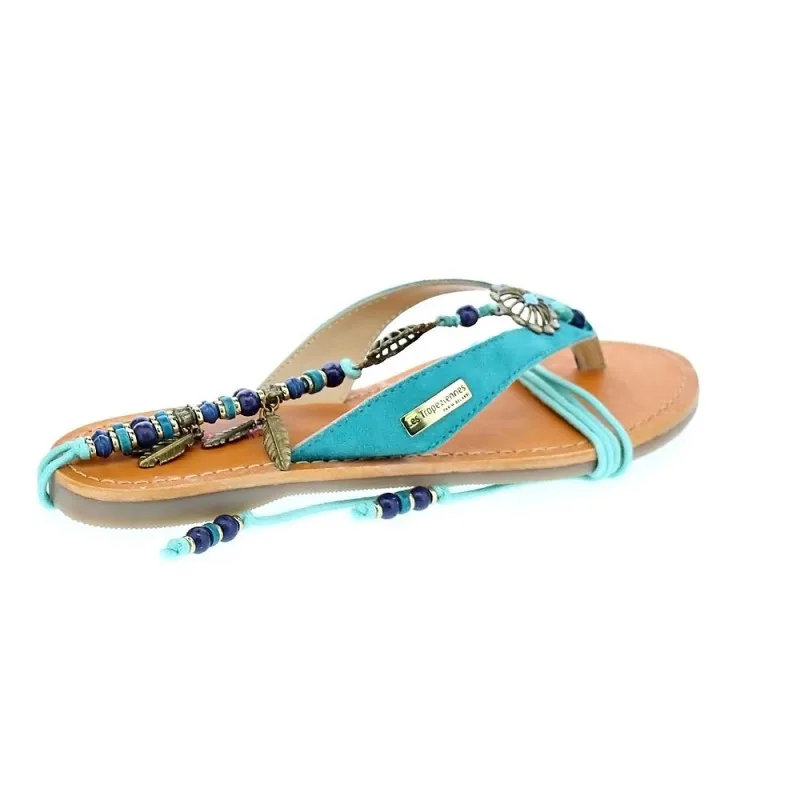 Les Tropeziennes Sandalias Mujer Odeline Azul