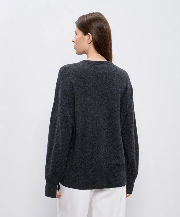 Lou Lou Studio ANAA gray cashmere jumper