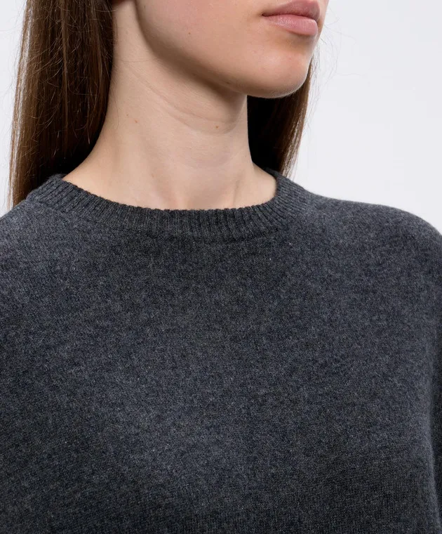 Lou Lou Studio ANAA gray cashmere jumper