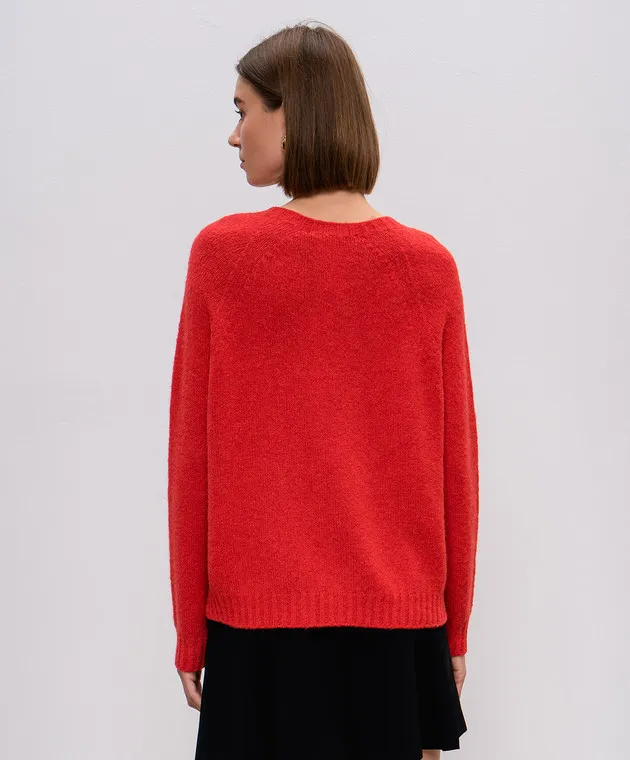 Max Mara Weekend GHIACCI red jumper