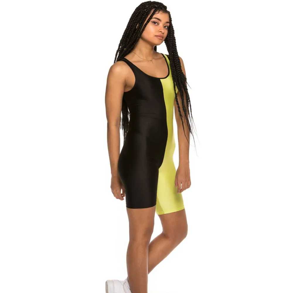 Mono Grimey Steamy BlackTop Jumpsuit SS19 Lime