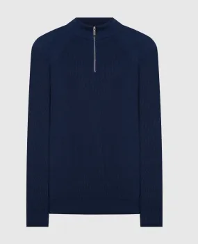 MooRER BASOLI blue striped jumper